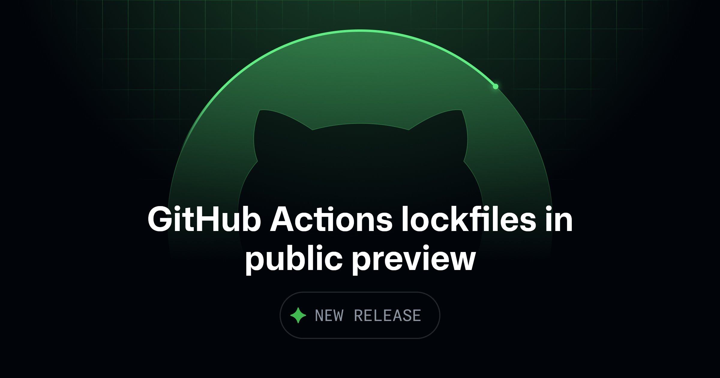 GitHub Actions workflow lockfiles in public preview